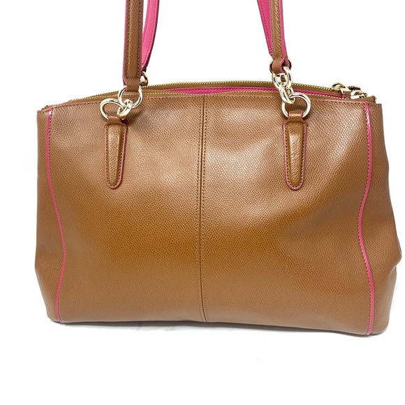 Coach Christie Crossgrain Satchel in Excellent Condition. F37764. - Picture 3 of 15